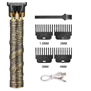 2023 Hot Sale Hair Cutting Machine Hair Clippers Rechargeable Beard Shaver Professional Electric Hair Trimmer for Men Barber