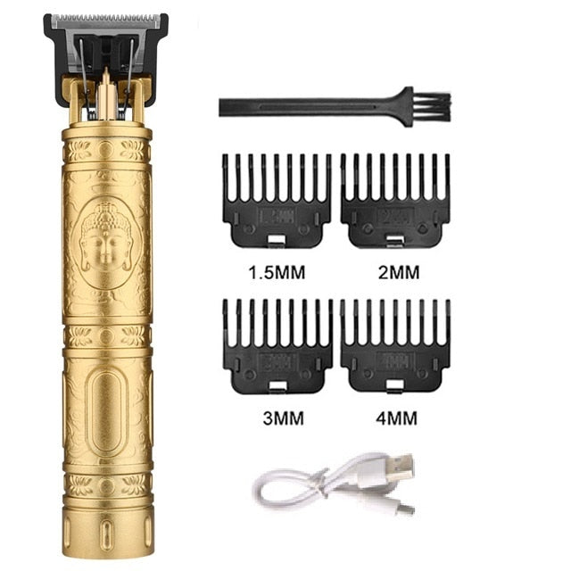 2023 Hot Sale Hair Cutting Machine Hair Clippers Rechargeable Beard Shaver Professional Electric Hair Trimmer for Men Barber