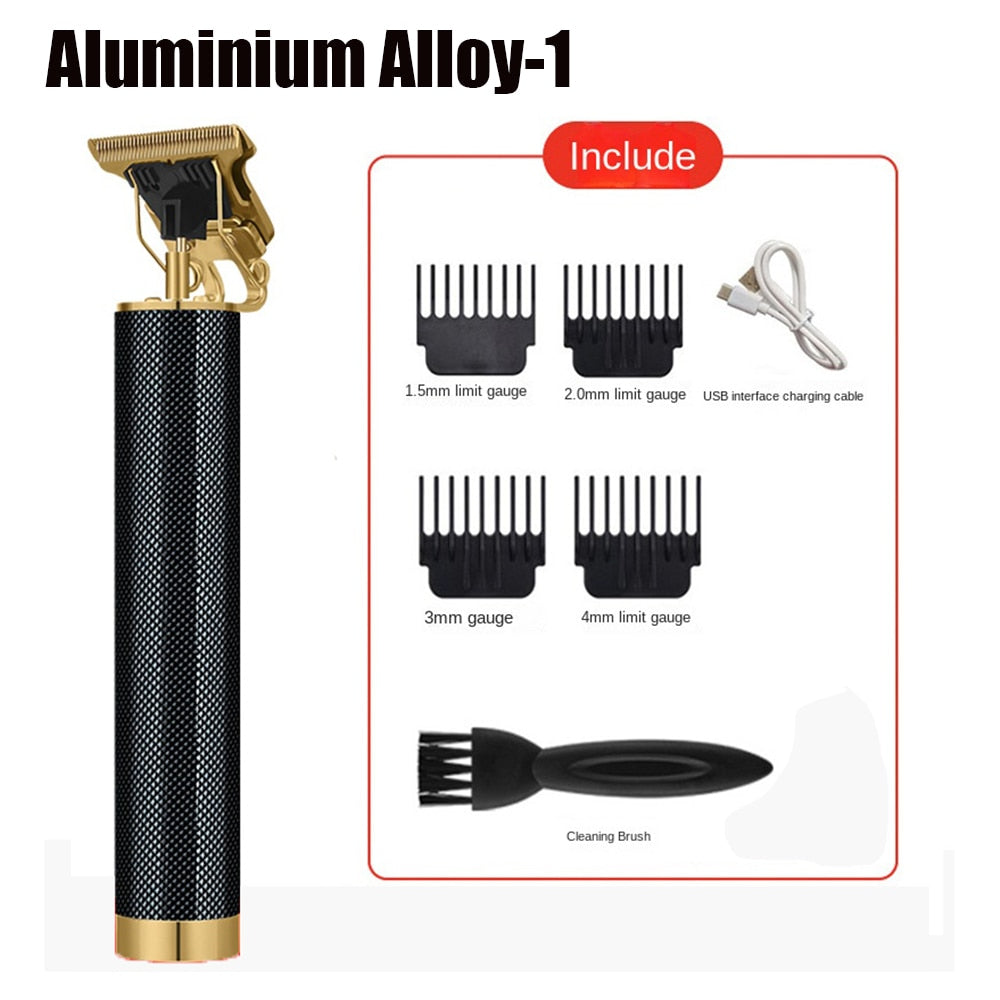 Digital Display Electric Hair Clippers Electric Hair Clippers Electric Shavers Rechargeable Retro Oil Head Clippers Hair Clipper
