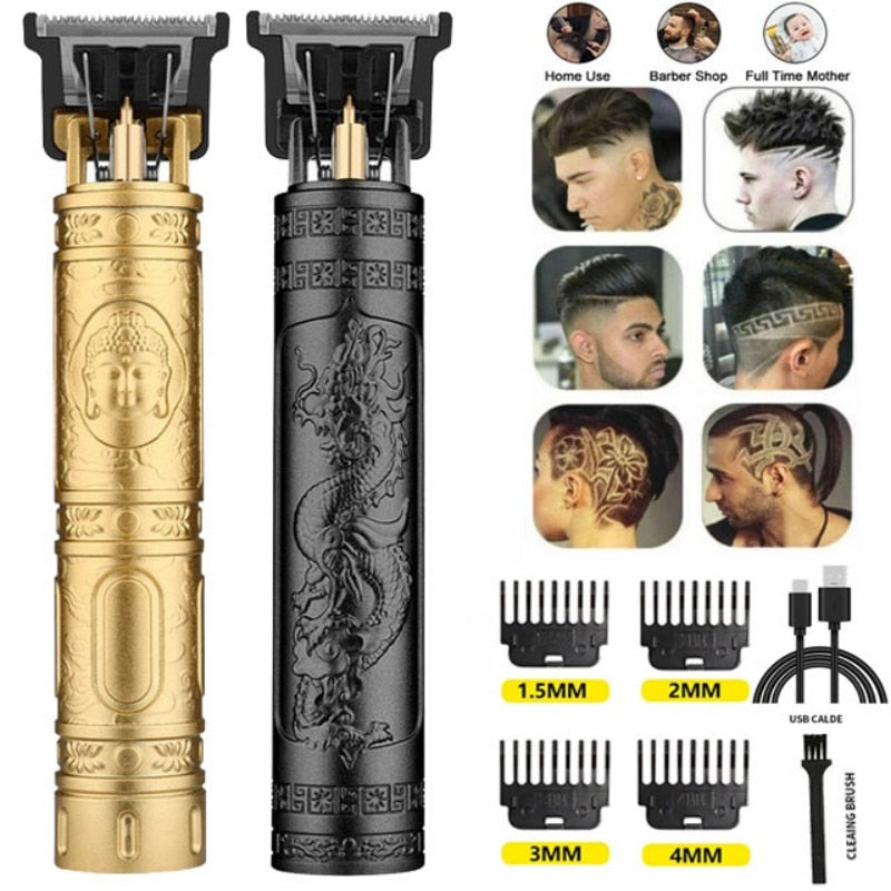 2023 Hot Sale Hair Cutting Machine Hair Clippers Rechargeable Beard Shaver Professional Electric Hair Trimmer for Men Barber