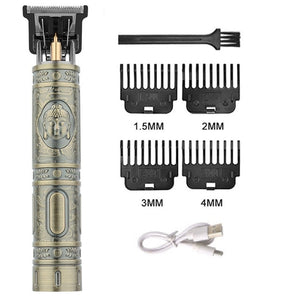 2023 Hot Sale Hair Cutting Machine Hair Clippers Rechargeable Beard Shaver Professional Electric Hair Trimmer for Men Barber
