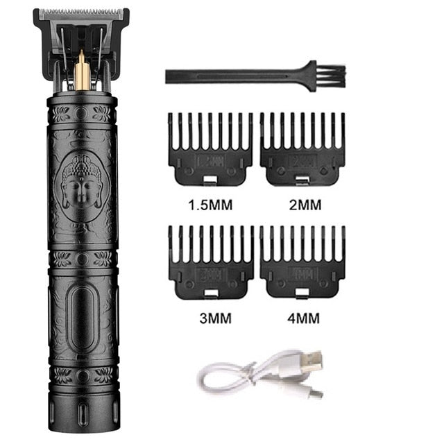 2023 Hot Sale Hair Cutting Machine Hair Clippers Rechargeable Beard Shaver Professional Electric Hair Trimmer for Men Barber