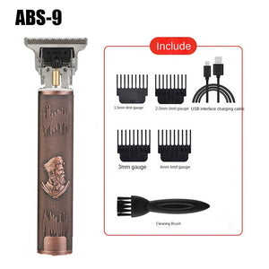 Digital Display Electric Hair Clippers Electric Hair Clippers Electric Shavers Rechargeable Retro Oil Head Clippers Hair Clipper