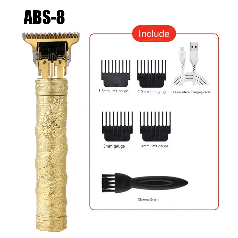 Digital Display Electric Hair Clippers Electric Hair Clippers Electric Shavers Rechargeable Retro Oil Head Clippers Hair Clipper